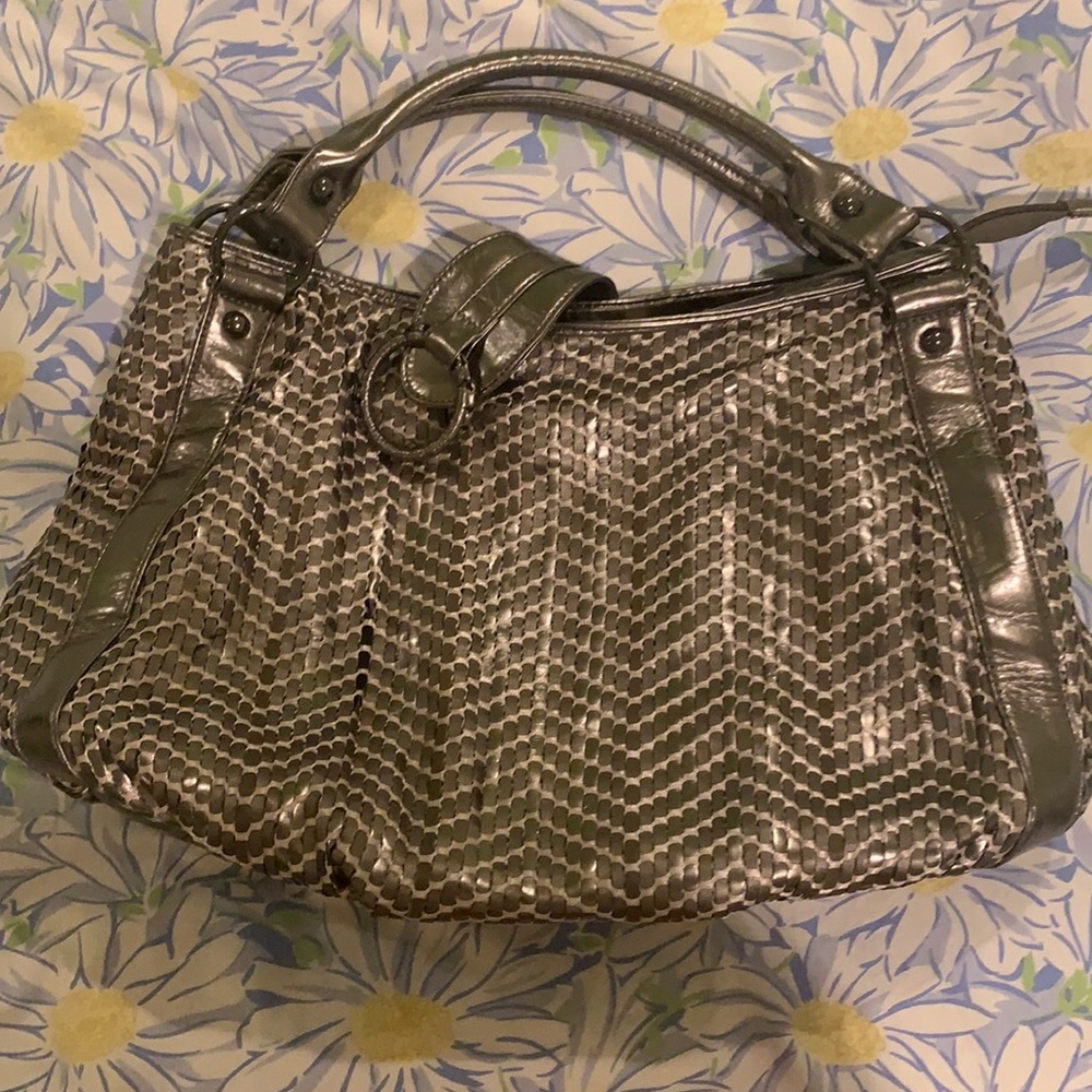 160$ Silver Luna Purse NWT